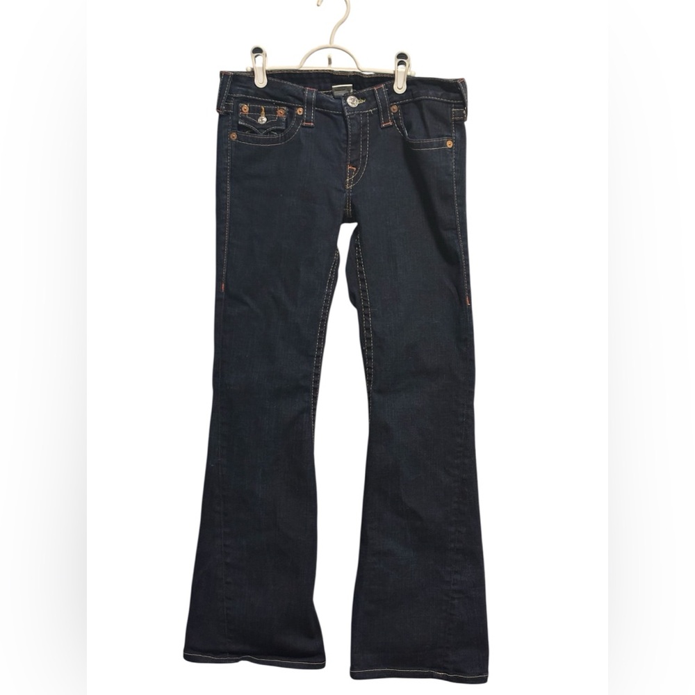 True Religion Dark Blue Joey Flare Jeans